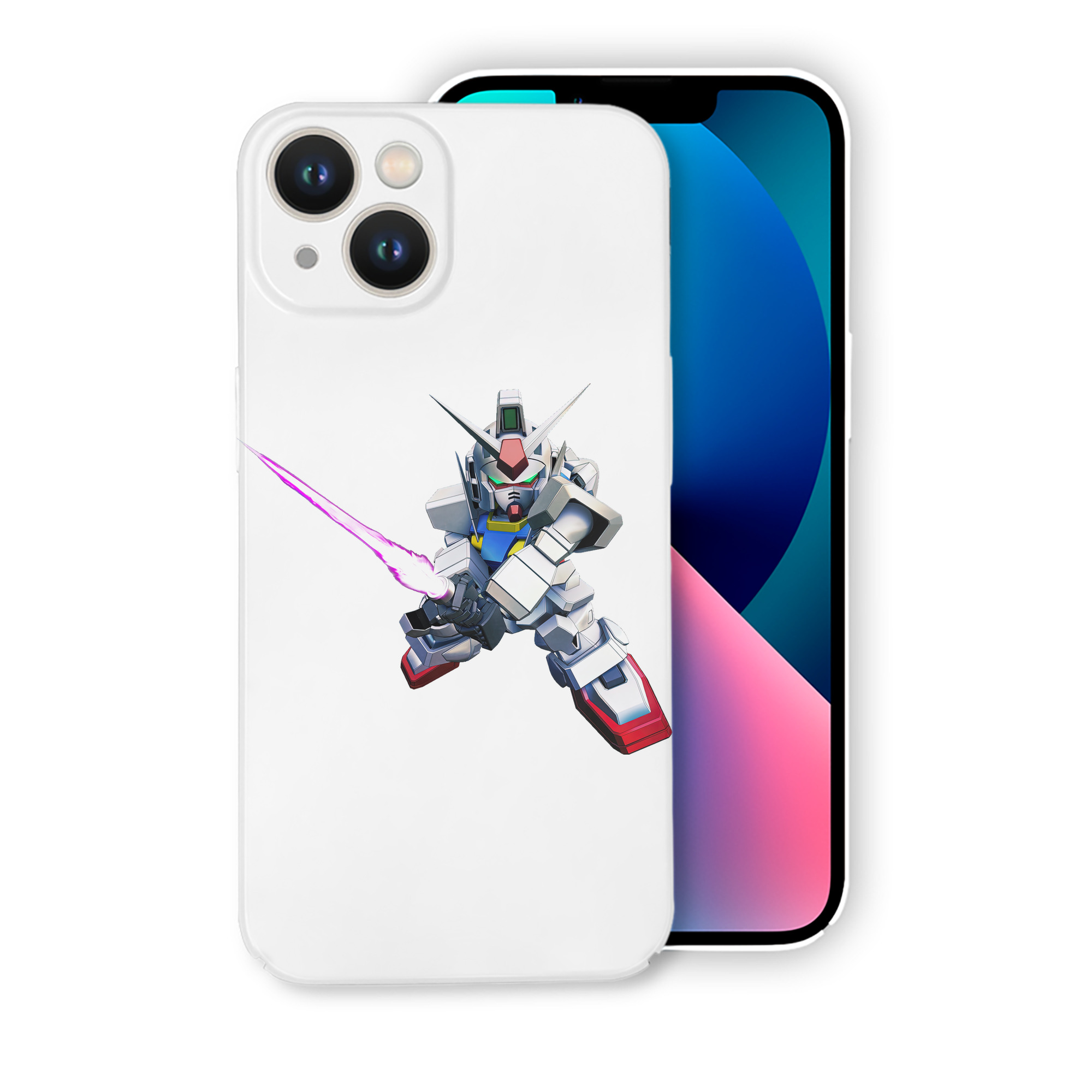 （画像用） 機動戦士ガンダム Mobile Suit Gundam 【iPhone 14シリーズ対応】ハードケース